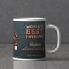 Gift World's Best Husband Personalized Anniversary Mug
