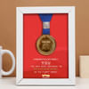 Gift World's Best Mom Medal Frame
