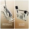 Gift Xech Karaoke System with Dual Mics and Bluetooth