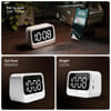 Buy Xech Mini Clock Speaker with Auto Sync Time and Dual Alarms