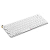Xech Wireless Keyboard with Honeycomb Keys and Rechargeable Battery
