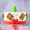 Gift Xmas Tree Fondant Cake (2 kg)