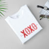 Gift XOXO Men's Cotton Tee - White