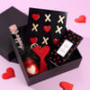 XOXO Red N Black Hamper Online