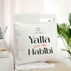 Yalla Habibi Personalized Cushion Online