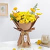 Buy Yellow Bliss Flower Bouquet