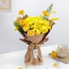 Yellow Bliss Flower Bouquet Online