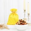 Shop Yellow Charm Bhaiya Bhabhi Rakhi Hamper