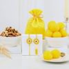Yellow Charm Bhaiya Bhabhi Rakhi Hamper Online