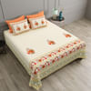 Yellow Charm Super King Bedsheet Set Online
