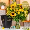 Yellow florist's fantasy bouquet Online