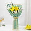 Buy Yellow Lily Bouquet for Teacher's Day