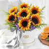 Yellow Mellow Sunshine Bouquet Online