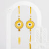 Yellow Radiance Evil Eye Bhaiya Bhabhi Rakhi Online