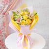 Gift Yellow Rose & Lily Bouquet