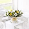 Yellow & White Hand Tied Online