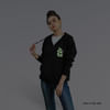 Gift You Are Always On My Mind - Glow In The Dark Women's Zipper Hoodie - Black