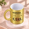 Buy You Got This Girl Personalized Gold Mug