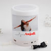 Gift You Make My Heart Beat Personalized Bluetooth Speaker With LED Lamp