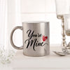 Buy You're Mine Personalized Silver Karwa Chauth Mug