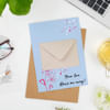 Shop Your Love Blows Me Away - Personalized Greeting Card With Envelope