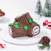 Yule Log Christmas Cake Online