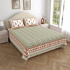 Zen Mist Double Bedsheet And Pillow Cover Set Online