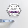 Gift Zodiac Themed Personalized Fridge Magnet - Gemini - Set Of 3