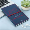 Zodiac Zest - Personalized Vegan Leather Diary - Gemini Online