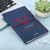 Zodiac Zest - Personalized Vegan Leather Diary - Taurus Online