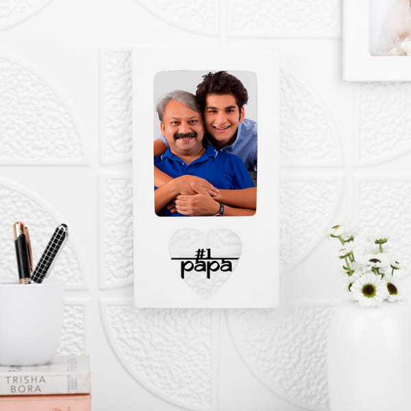 # 1 Papa - Personalized Father's Day Photo Frame