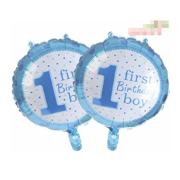 1St Birthday Boy Foil Balloon Blue