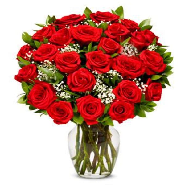 24 Red Roses Arrangement