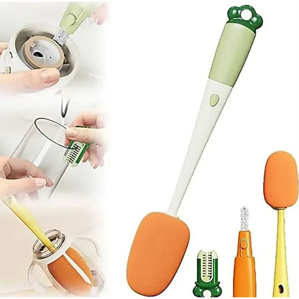 3 in 1 - Multifunctional Cleaning Brush - Assorted - Single Piece