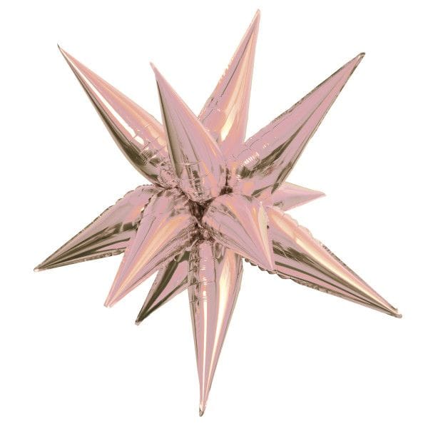 3D Foil Balloon - 12 Point Star Burst - Large