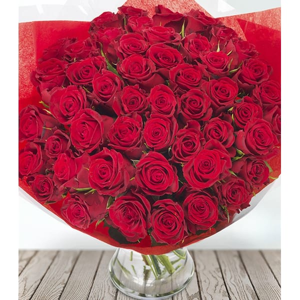 50 Red Rose Bouquet