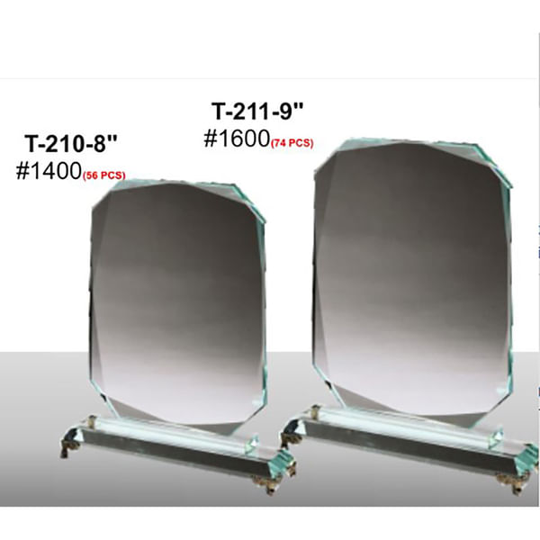 9 Inch Crystal Memento