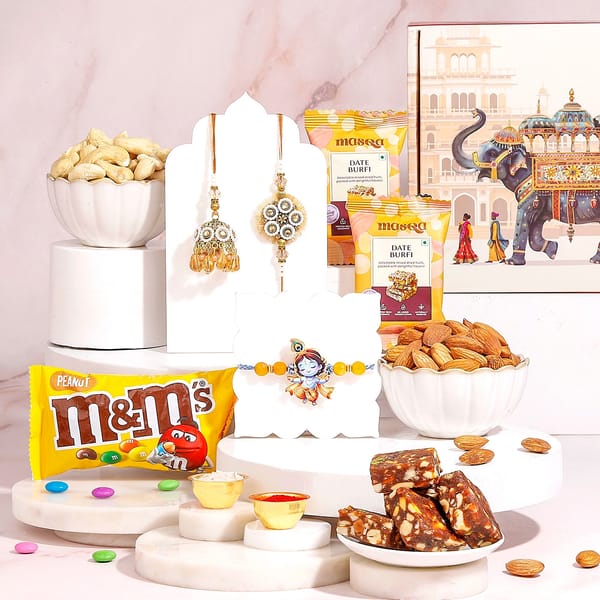A Token of Togetherness Family Rakhi Gift Hamper
