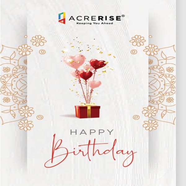 AcreRise Happy Birthday - Handels