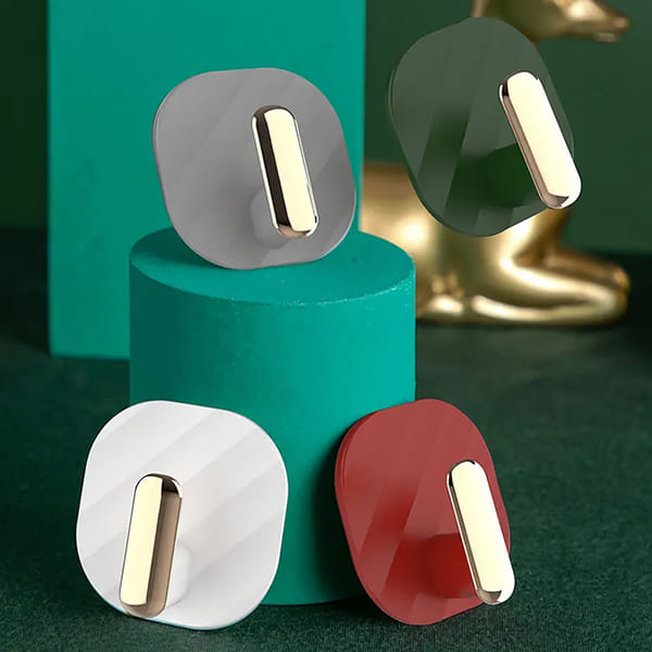 Adhesive Hook - Assorted - Set Of 4