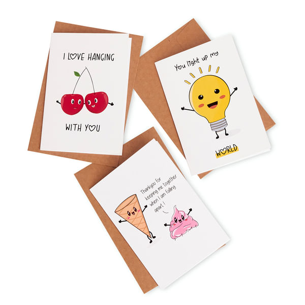 Admire Greeting Card - Set Of 3