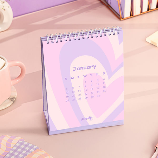Adorable 2025 Desk Calendar