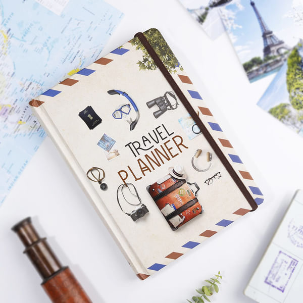 Adorable White Travel Planner