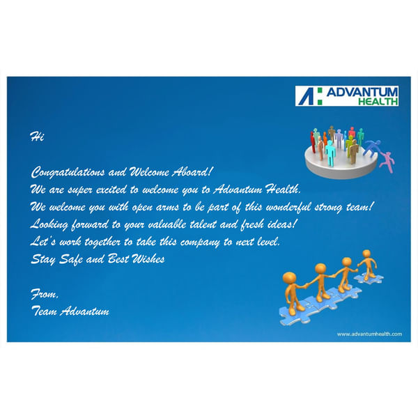 Advantum Health Greeting Card
