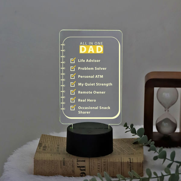All In One Dad LED Lamp