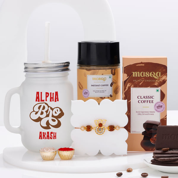 Alpha Bro Personalized Rakhi Hamper