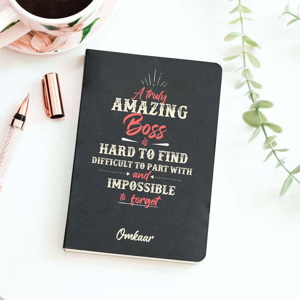 Amazing Boss Personalized Notebook