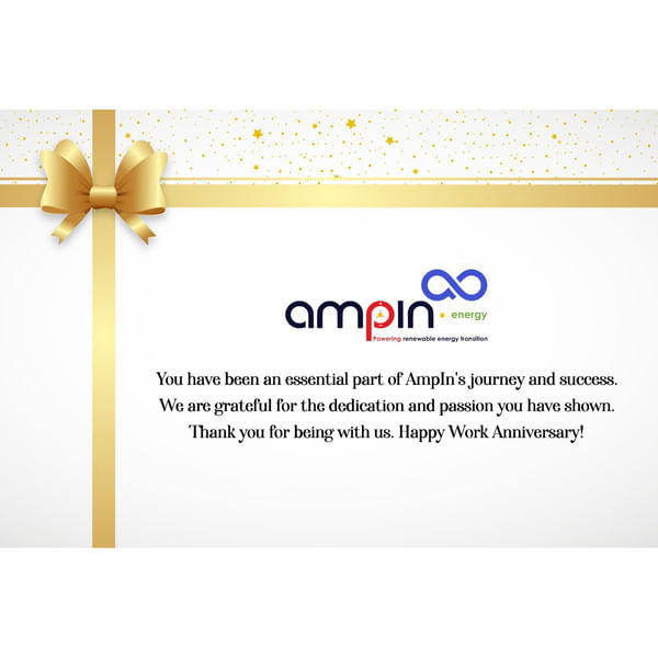 AMP ENERGY INDIA Greeting Card