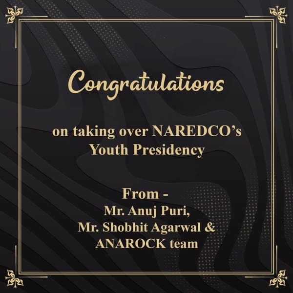 Anarock Greeting Card