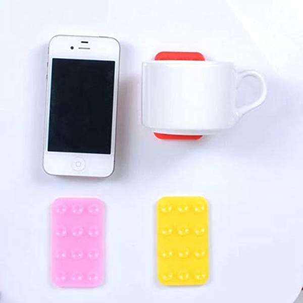 Anti-Slip Vacuum Mat Silicon - Assorted - Set of 2